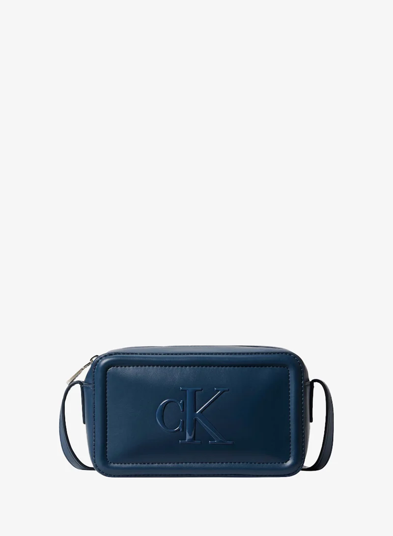 Embossed Monogram Camera Bag